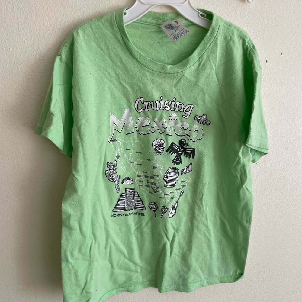 Delta Kids Light Green 'Cruising Mexico' T-Shirt